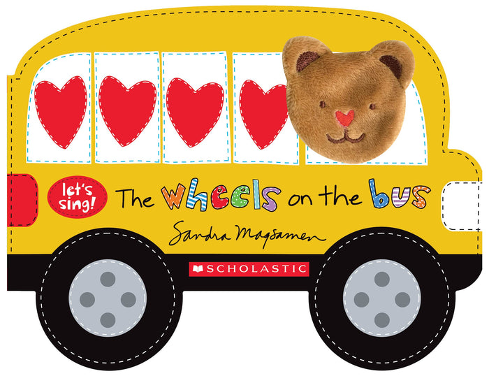 The Wheels on the Bus by Sandra Magsamen - Hardcover cover