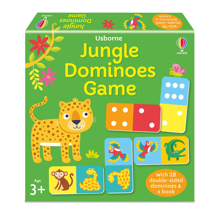 Jungle Dominoes Game by Kate Nolan - Paperback cover