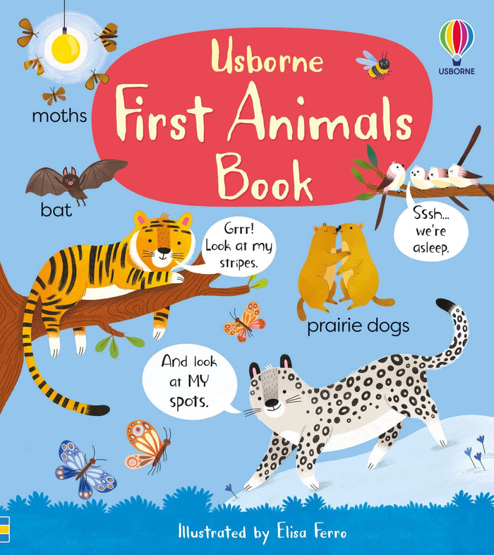First Animals Book by Matthew Oldham - Hardcover cover