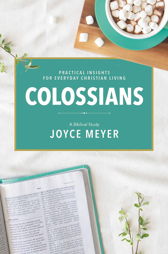 Colossians: A Biblical Study by Joyce Meyer - Paperback cover