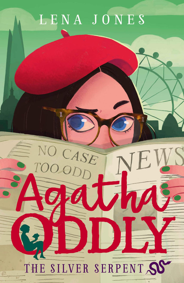 The Silver Serpent (Agatha Oddly, Book 3) by Lena Jones - Paperback cover
