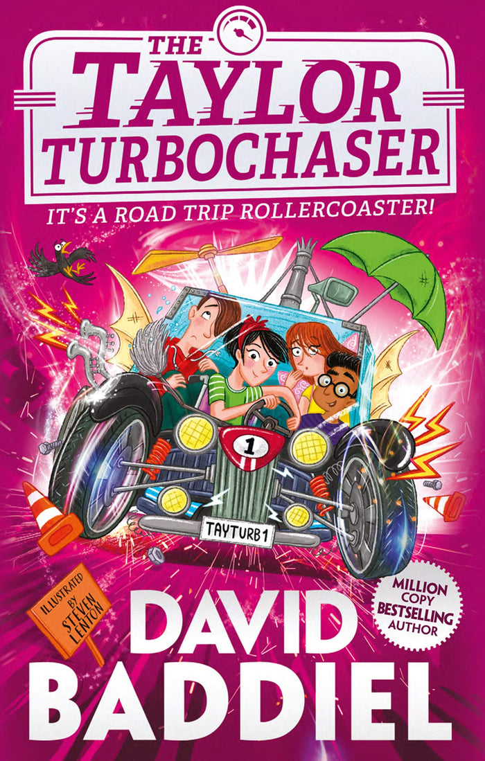 Taylor Turbochaser by David Baddiel - Paperback cover