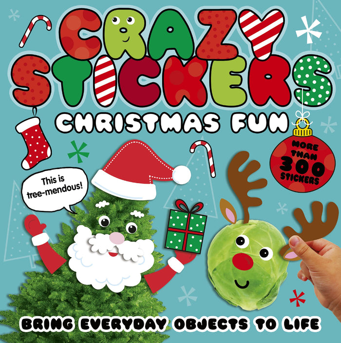 Crazy Stickers: Christmas Fun by Danielle McLean - Paperback cover