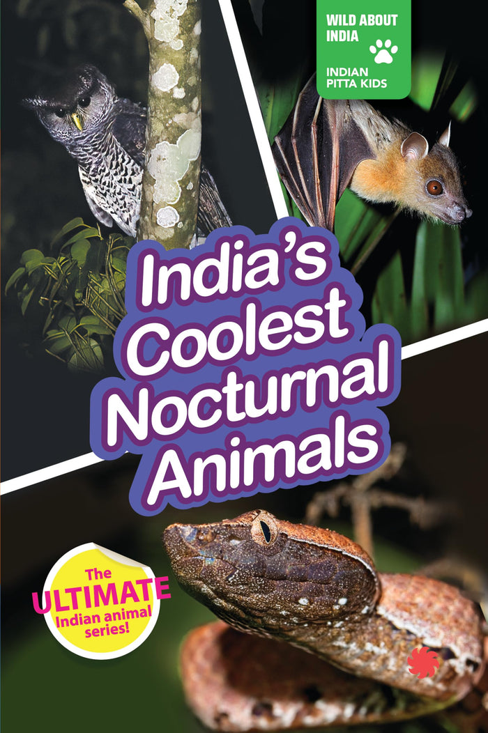 India's Coolest Nocturnal Animals by Juggernaut Books - Paperback cover