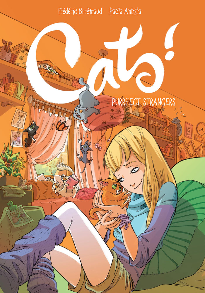 Cats! Purrfect Strangers by Frederic Brremaud - Paperback cover