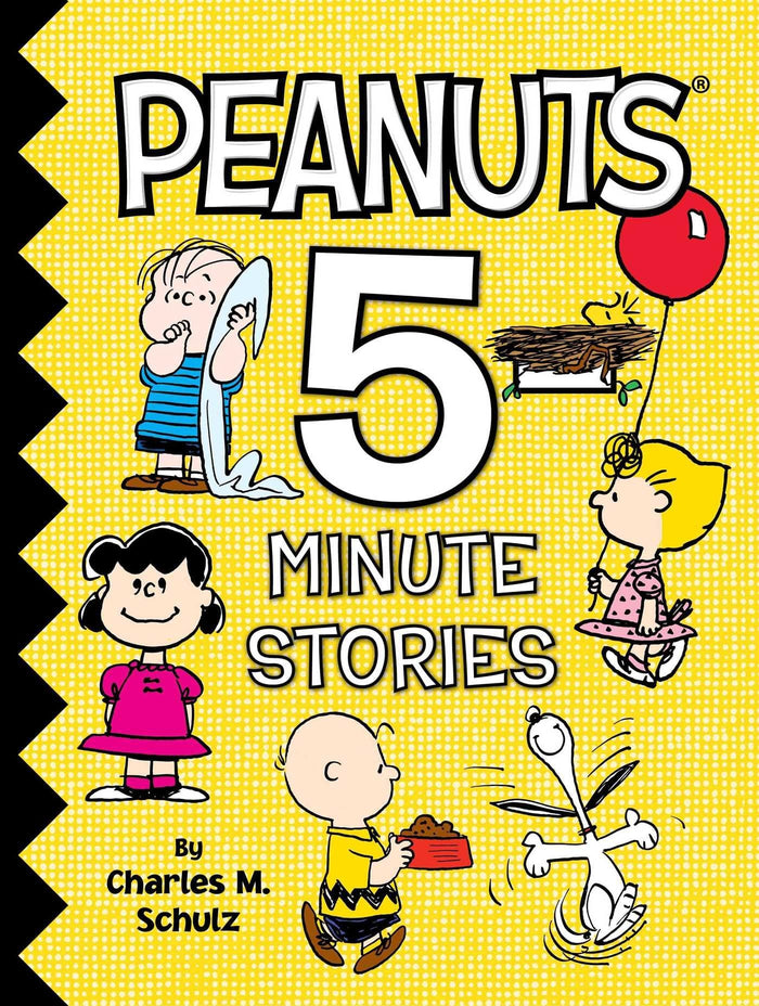 Peanuts 5-Minute Stories by Charles M. Schulz - Hardcover cover
