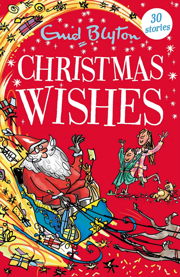 Front cover of the book 'Christmas Wishes: Contains 30 classic tales (Bumper Short Story Collections)' by Blyton, Enid.