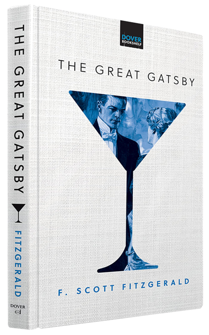The Great Gatsby (Dover Bookshelf Hardcover Classics) by F. Scott Fitzgerald - Hardcover cover