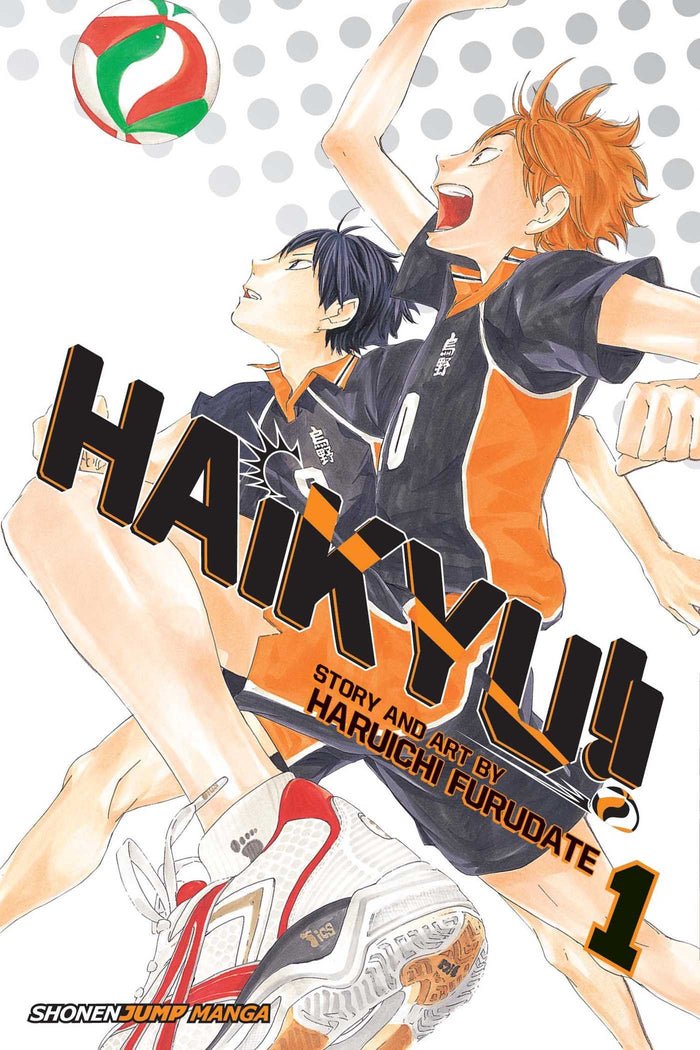 Haikyu!!, Vol. 1: Hinata and Kageyama by Haruichi Furudate - Paperback cover