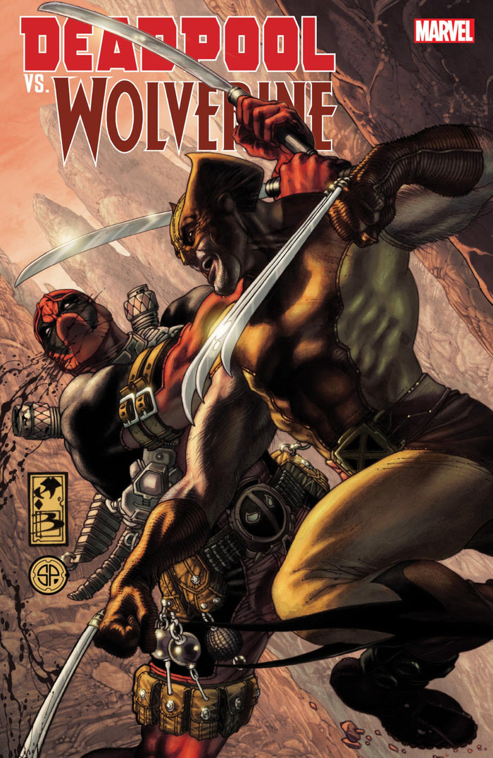 Deadpool Vs. Wolverine by Larry Hama - Paperback cover