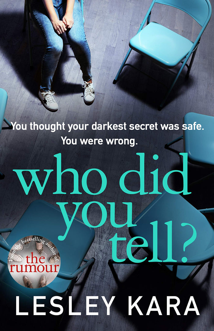 Who Did You Tell EXPORT by Lesley Kara - Paperback cover