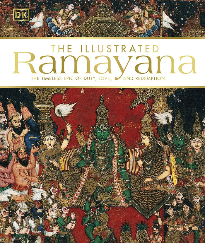 The Illustrated Ramayana by Bibek Debroy - Hardcover cover