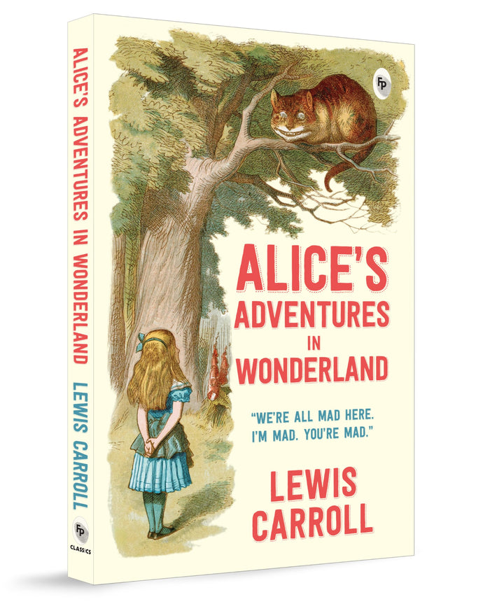 Alice in Wonderland - Classics by Lewis Carroll - Paperback cover