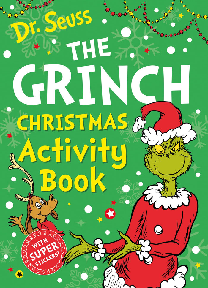 HARPERCOLLINSCHILDRENSBOOKS The Grinch Christmas Activity Book. by Dr. Seuss - Paperback cover