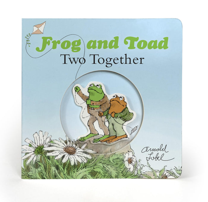Frog and Toad: Two Together: Original Board Book with Cut-Out Cover and Raised Element From the Classic Animal Friendship and Adventure Series [ages 0-4] by Arnold Lobel - Board Book cover