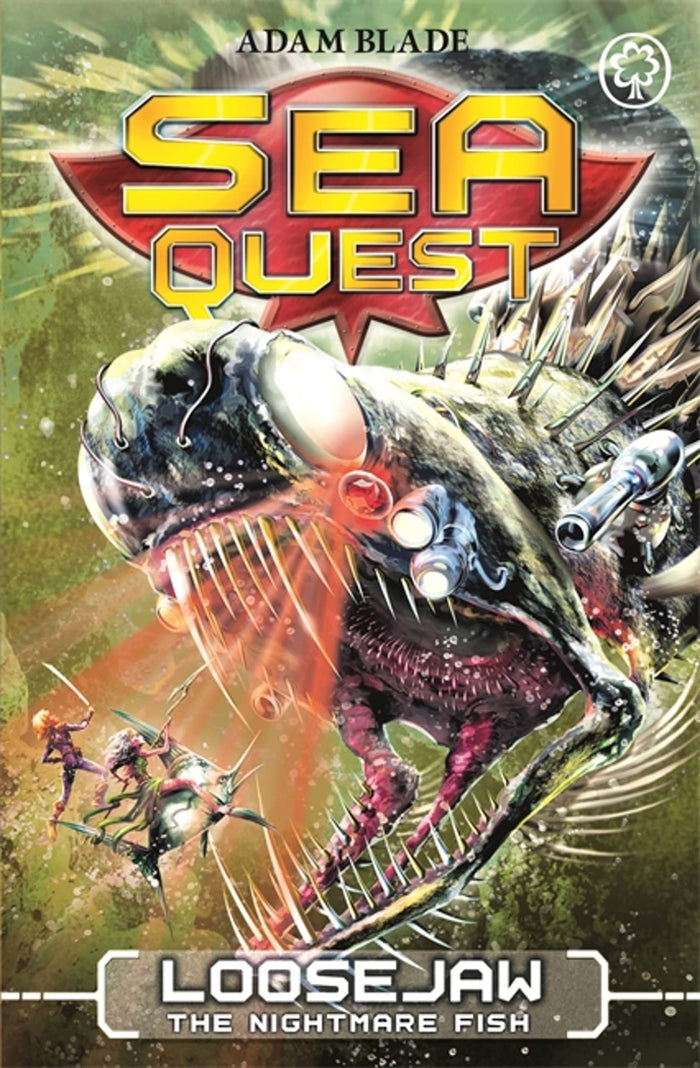 Sea Quest: Loosejaw the Nightmare Fish: Book 32 by Adam Blade - Paperback cover