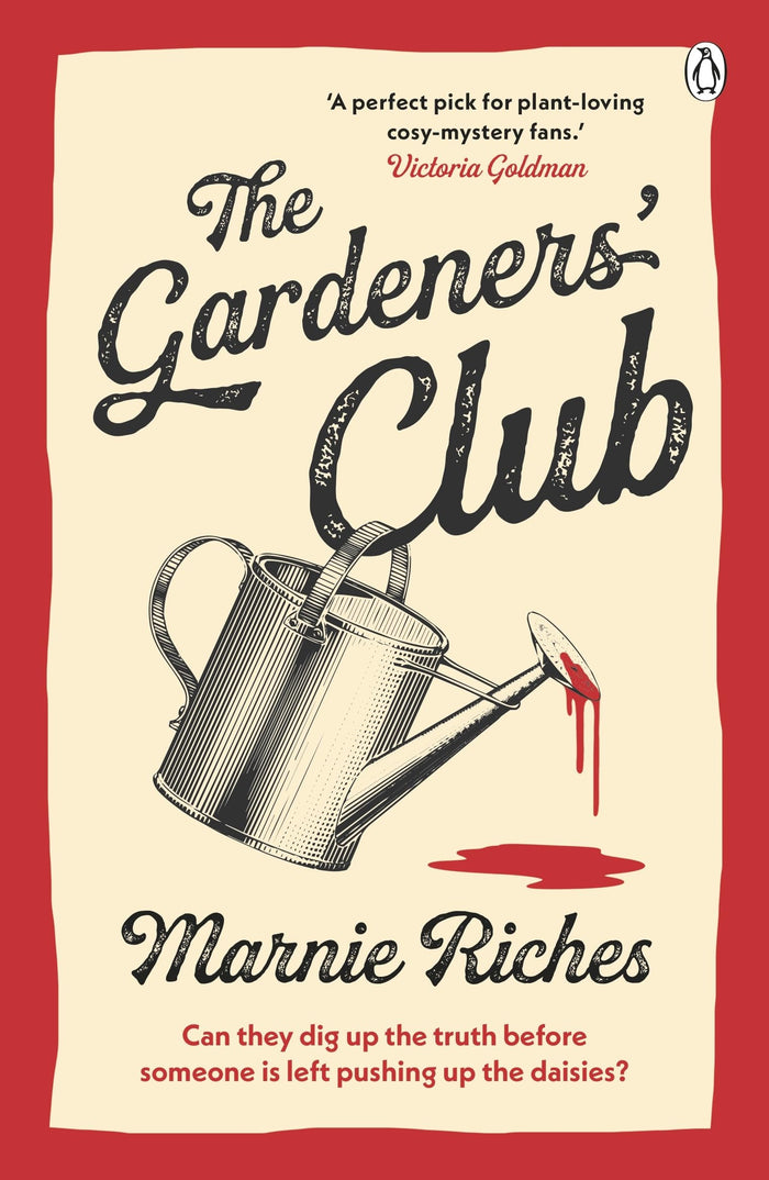 Michael Joseph The Gardeners Club. by Marnie Riches - Paperback cover
