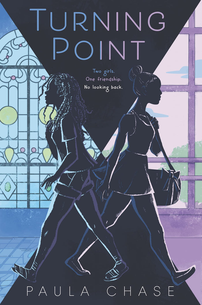 Turning Point: A Provocative Middle Grade Novel of Best Friends, Ballet, and Racial Barriers (Ages 8-12) by Paula Chase - Paperback cover