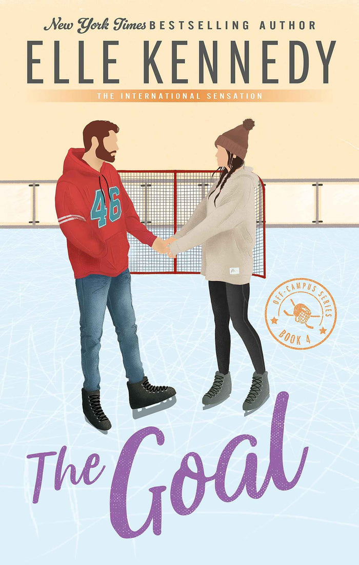 Front cover of the book 'The Goal: The addictive sports romance from TikTok sensation and bestselling author, Elle Kennedy! (Off Campus and Briar' by Elle Kennedy.