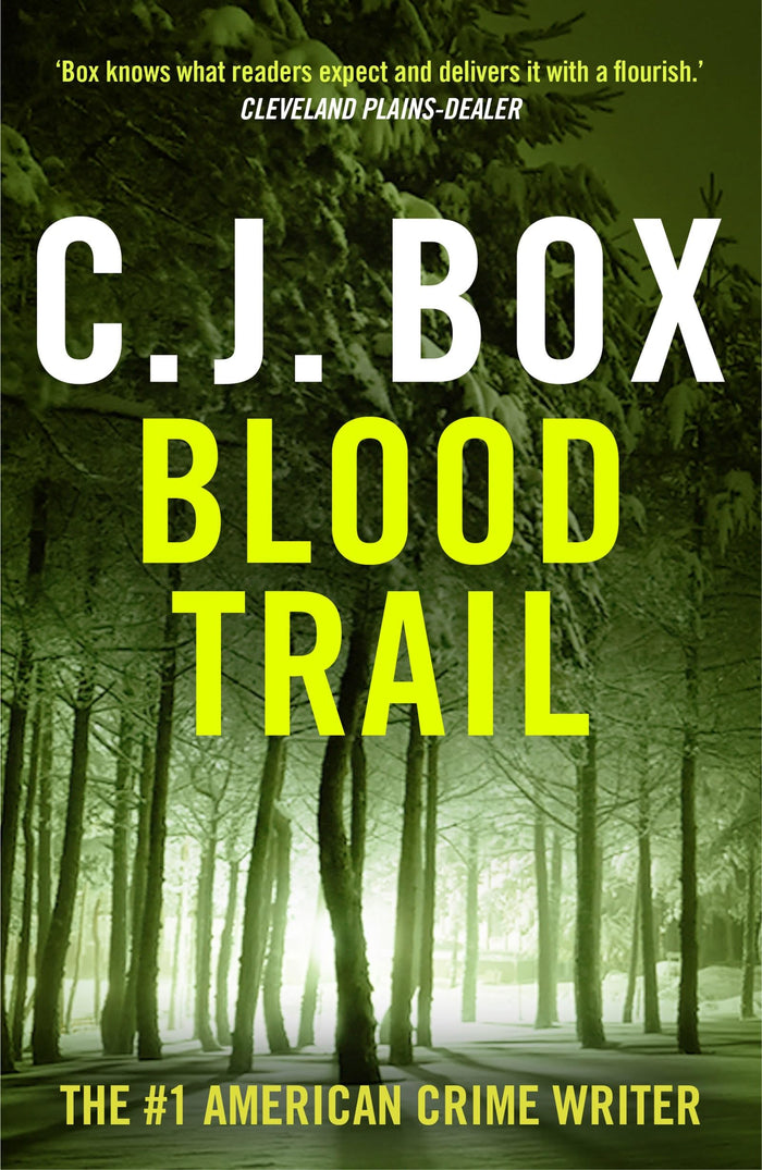 Blood Trail (Joe Pickett) by C.J. Box - Paperback cover