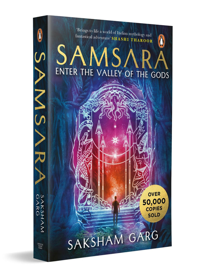 Samsara: Enter the Valley of the Gods by Saksham Garg - Paperback cover