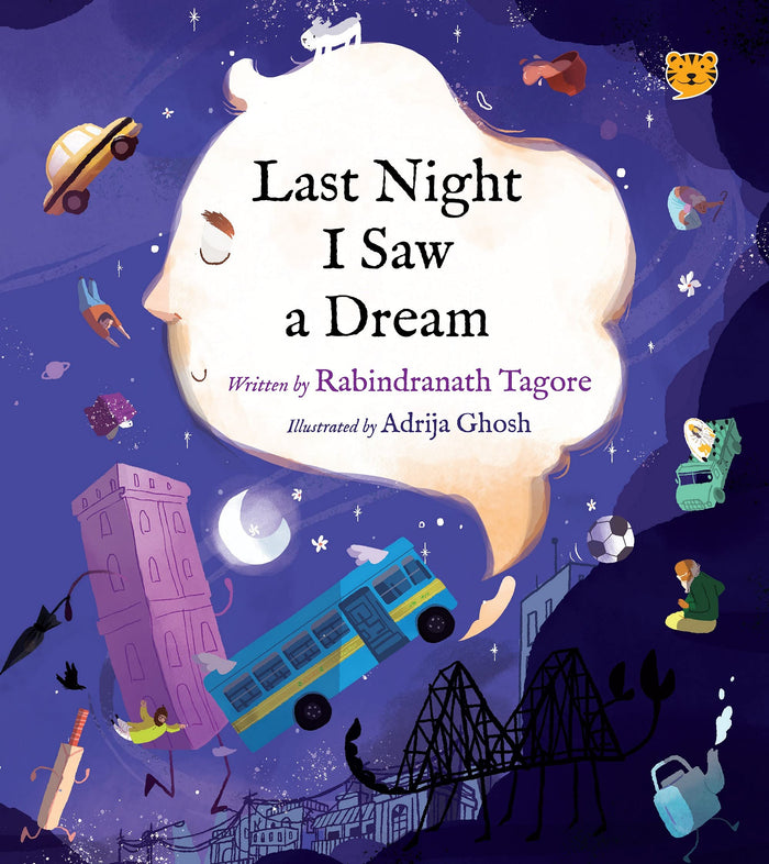 Last Night I Saw A Dream by Rabindranath Tagore - Paperback cover