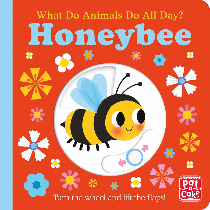 Honeybee: Lift the Flap Board Book by Pat-a-Cake - Board Book cover