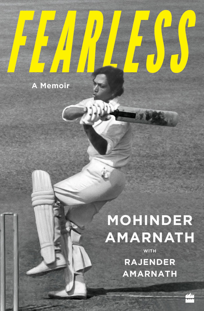 FEARLESS : A Memoir by Mohinder Amarnath and Rajender Amarnath - Paperback cover