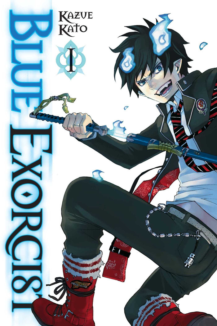 Blue Exorcist, Vol. 1 by Kazue Kato - Paperback cover