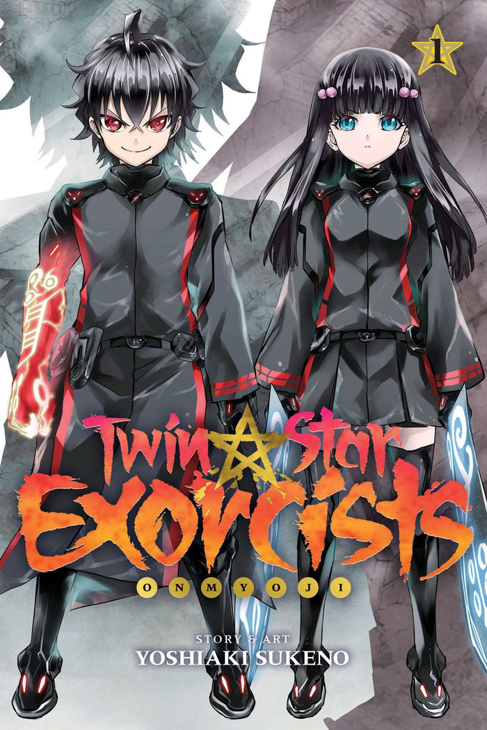 Twin Star Exorcists, Vol. 1: Onmyoji by Yoshiaki Sukeno - Paperback cover