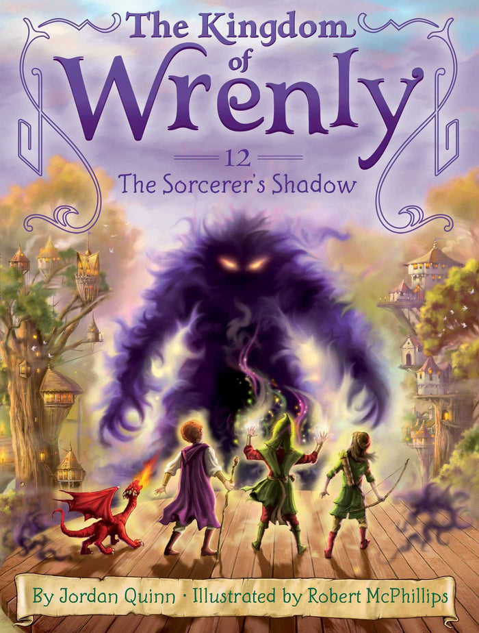The Sorcerer's Shadow (12) (The Kingdom of Wrenly) by Jordan Quinn - Paperback cover