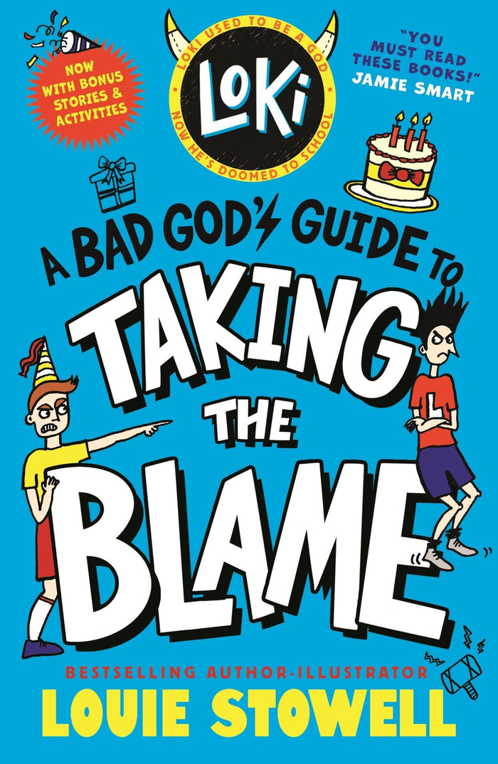 Loki: A Bad God's Guide to Taking the Blame by Louie Stowell - Paperback cover