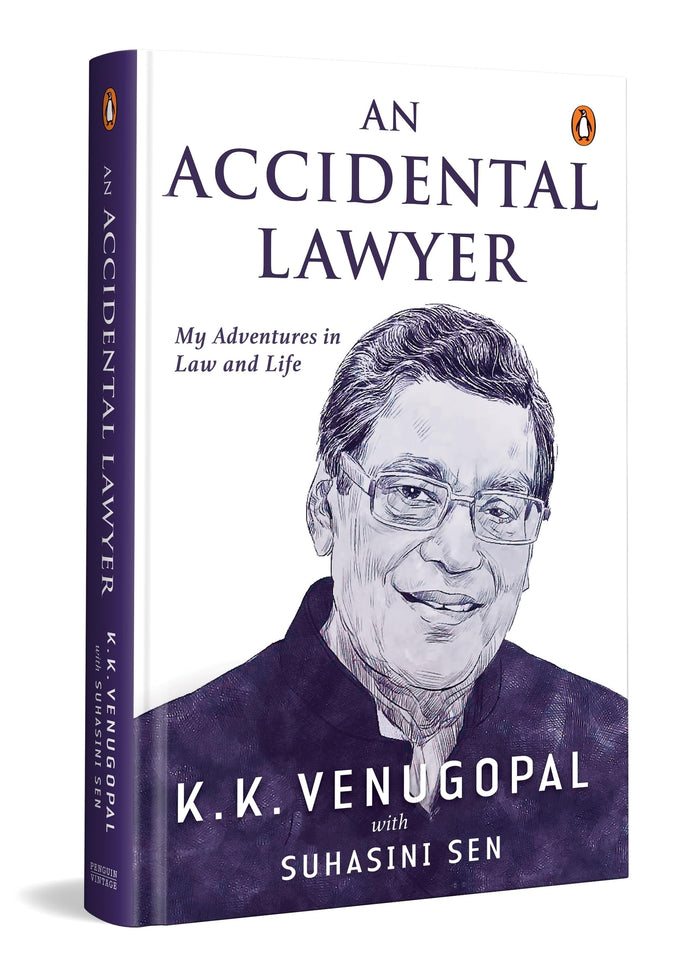 An Accidental Lawyer: An Autobiography by K.K. Venugopal - Hardcover cover