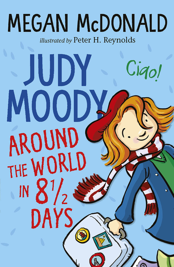 Judy Moody: Around the World in 8 1/2 Days by Megan McDonald - Paperback cover