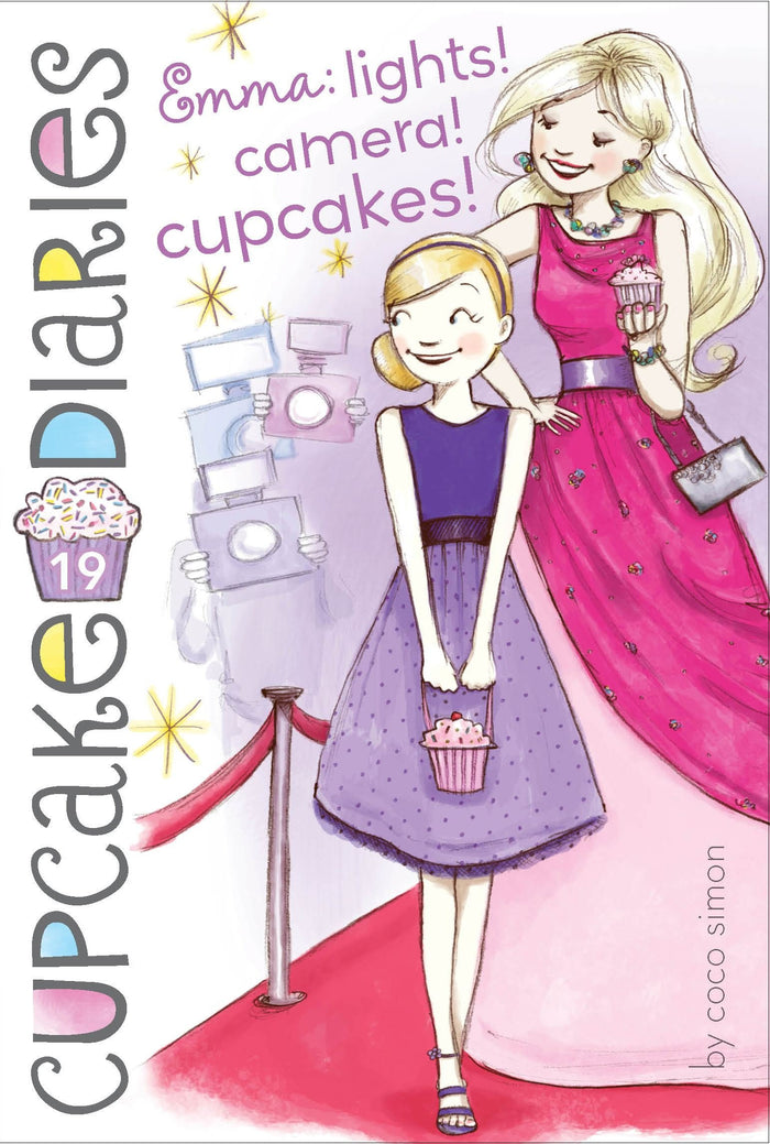 Emma: Lights! Camera! Cupcakes! (Cupcake Diaries) by Coco Simon - Paperback cover