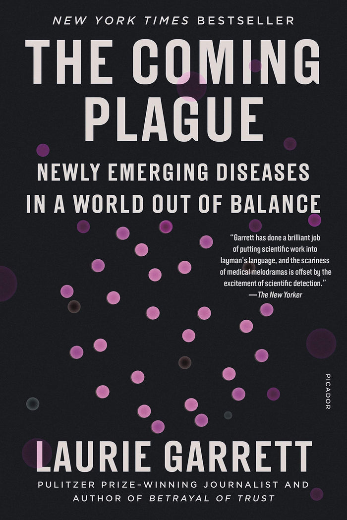 The Coming Plague by Laurie Garrett - Paperback cover