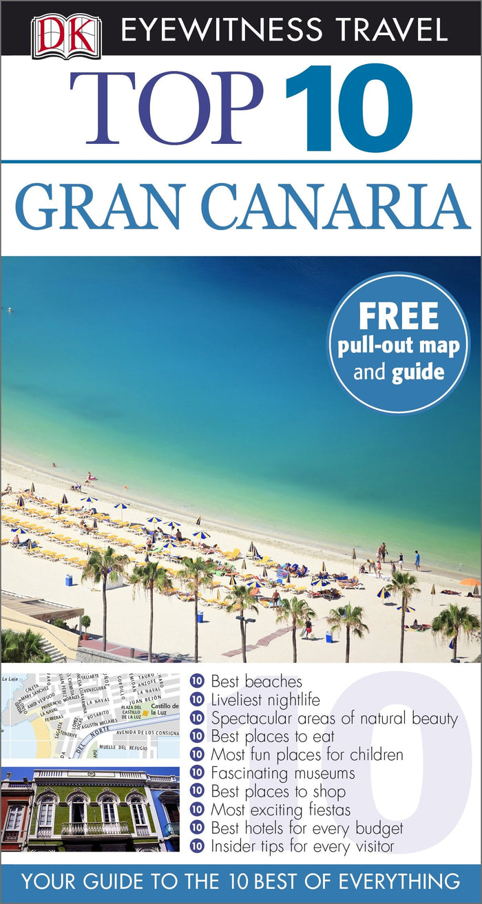 Gran Canaria (DK Eyewitness Top 10 Travel Guides) by DK Eyewitness Travel - Paperback cover