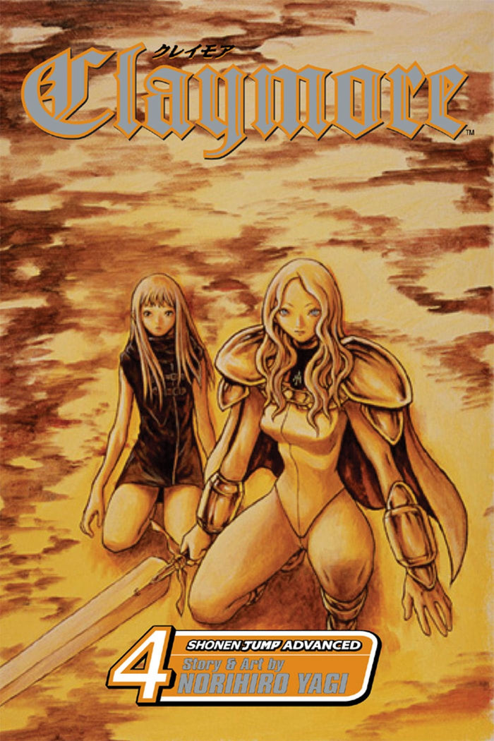 Claymore, Vol. 4: Marked for Death by Norihiro Yagi - Paperback cover