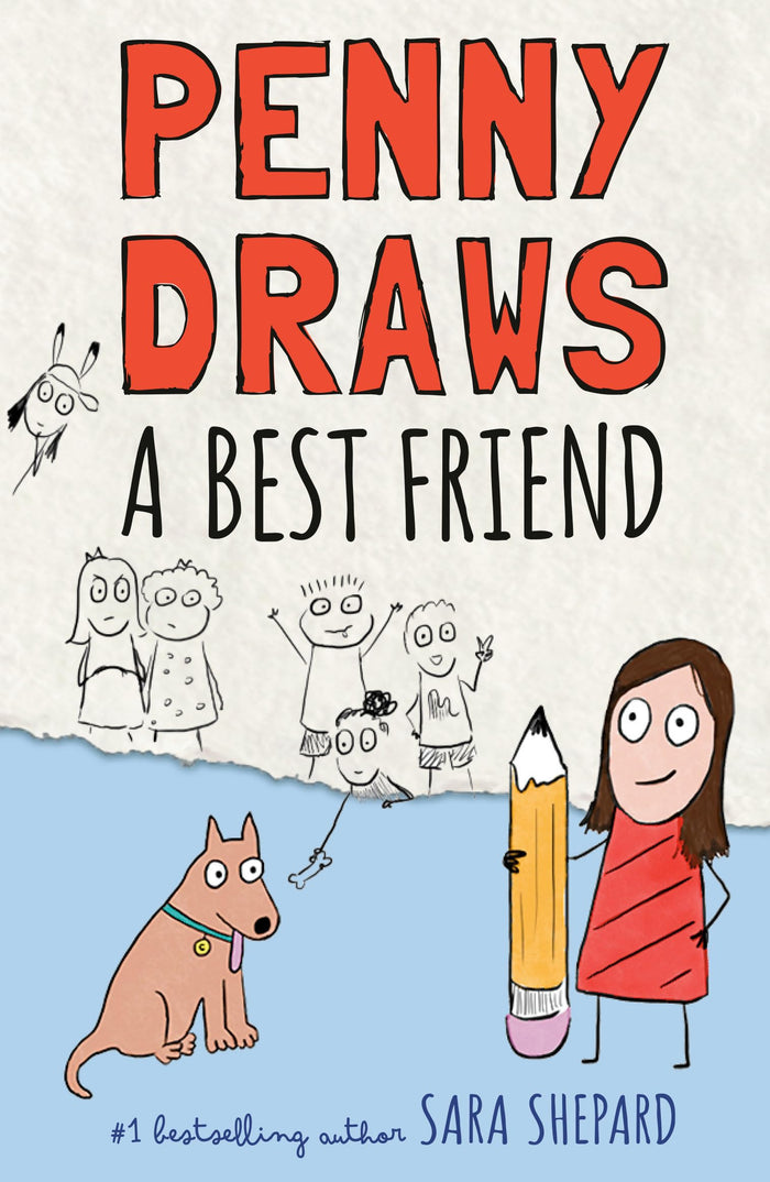 Penny Draws a Best Friend by Sara Shepard - Hardcover cover