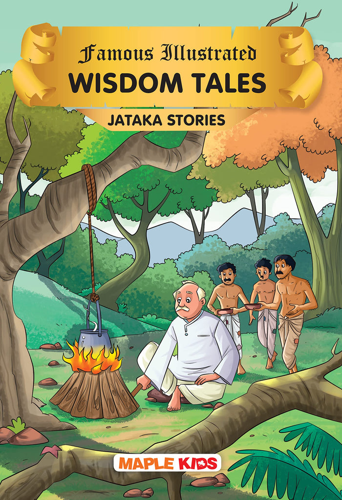 Wisdom Tales: Famous Illustrated by : Maple Press - Paperback cover