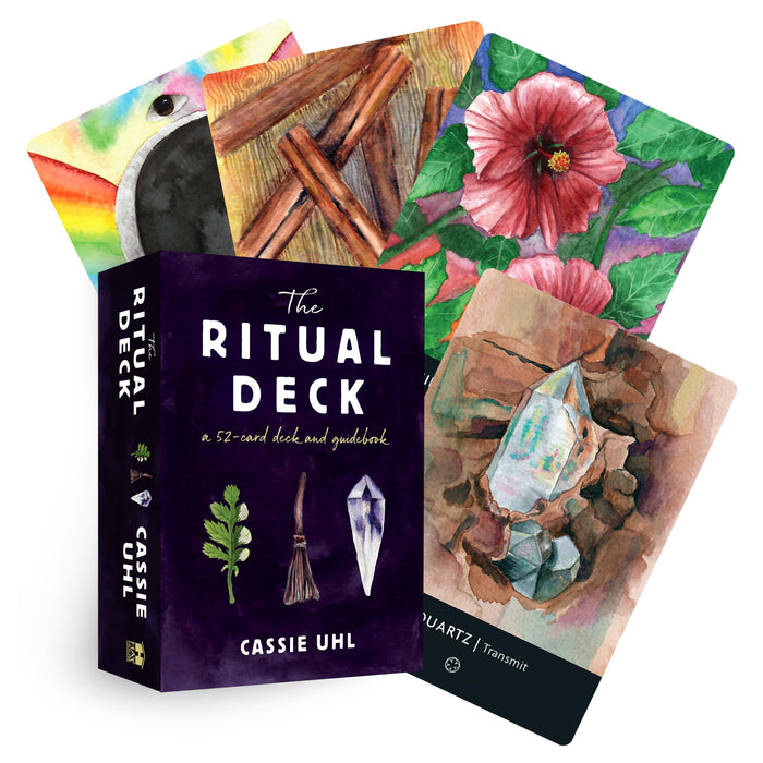 The Ritual Deck: A 52-Card Deck and Guidebook by Cassie Uhl - Cards cover