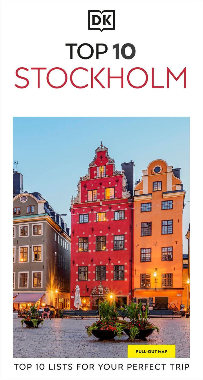 DK Top 10 Stockholm: Top 10 lists for your perfect trip, plus an all-weather folded map (Pocket Travel Guide) by DK Travel - Paperback cover