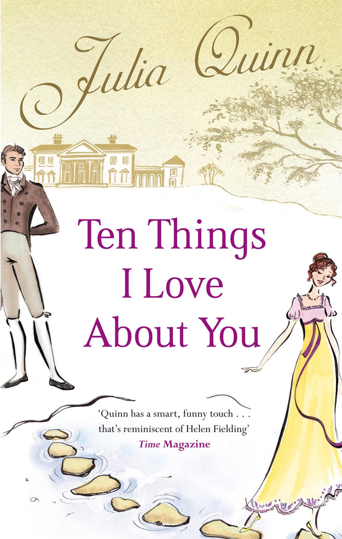 Ten Things I Love About You by Julia Quinn - Paperback cover