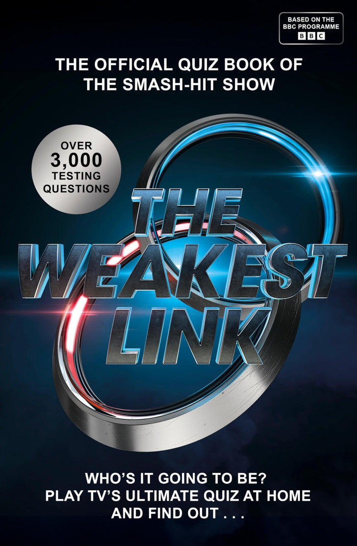 The Weakest Link Quiz Book by BBC Studios - Paperback cover