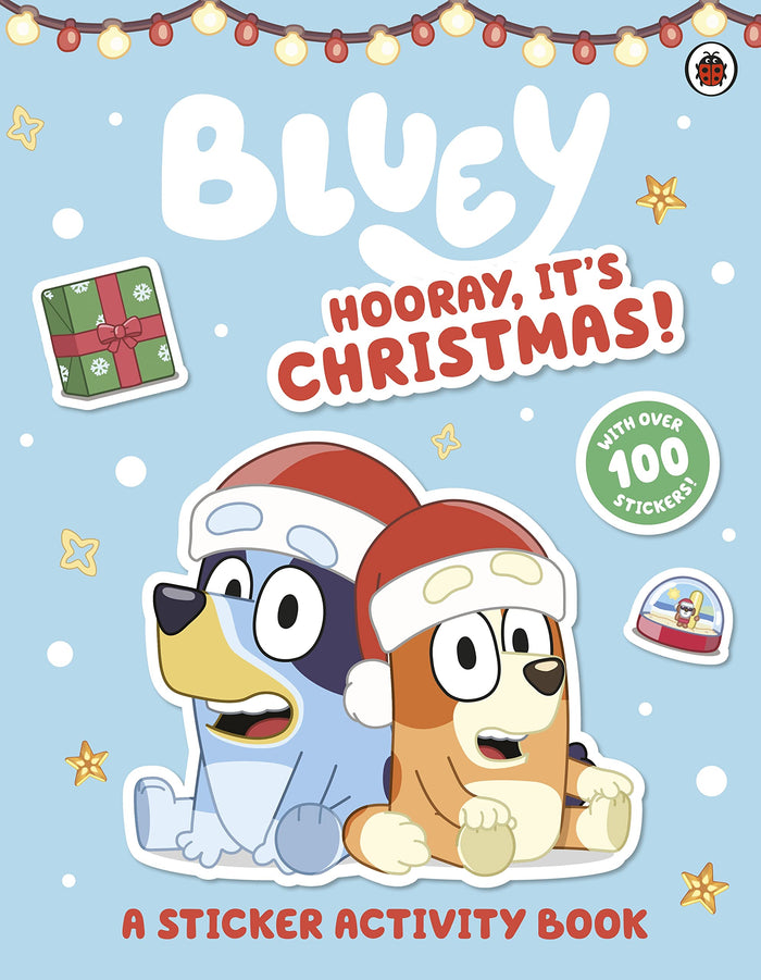 Bluey: Hooray It's Christmas Sticker Activity by Bluey - Paperback cover