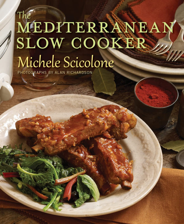 The Mediterranean Slow Cooker by Michele Scicolone - Paperback cover