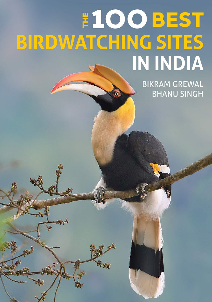 The 100 Best Birdwatching Sites in India by Bikram Grewal - Paperback cover