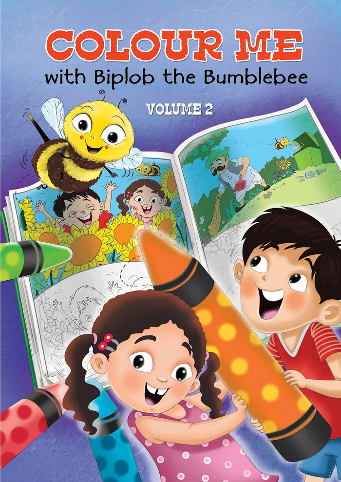 Colour me with Biplob Book : Volume 2 by Abhishek Talwar - Paperback cover