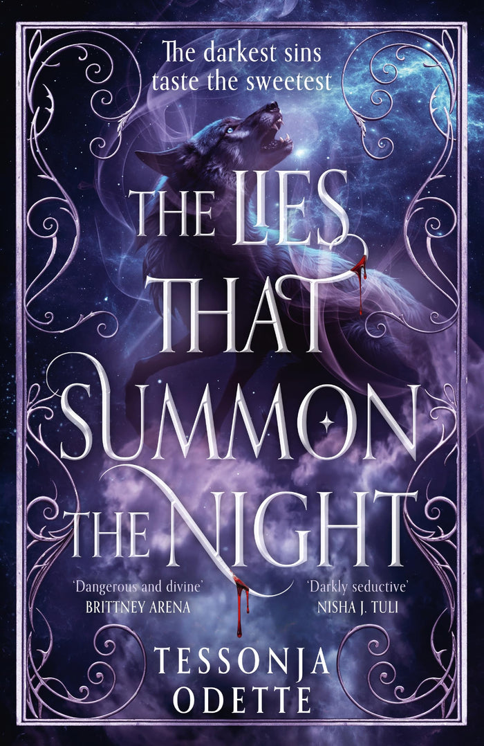 The lies that summon the night by Tessonja Odette - Paperback cover