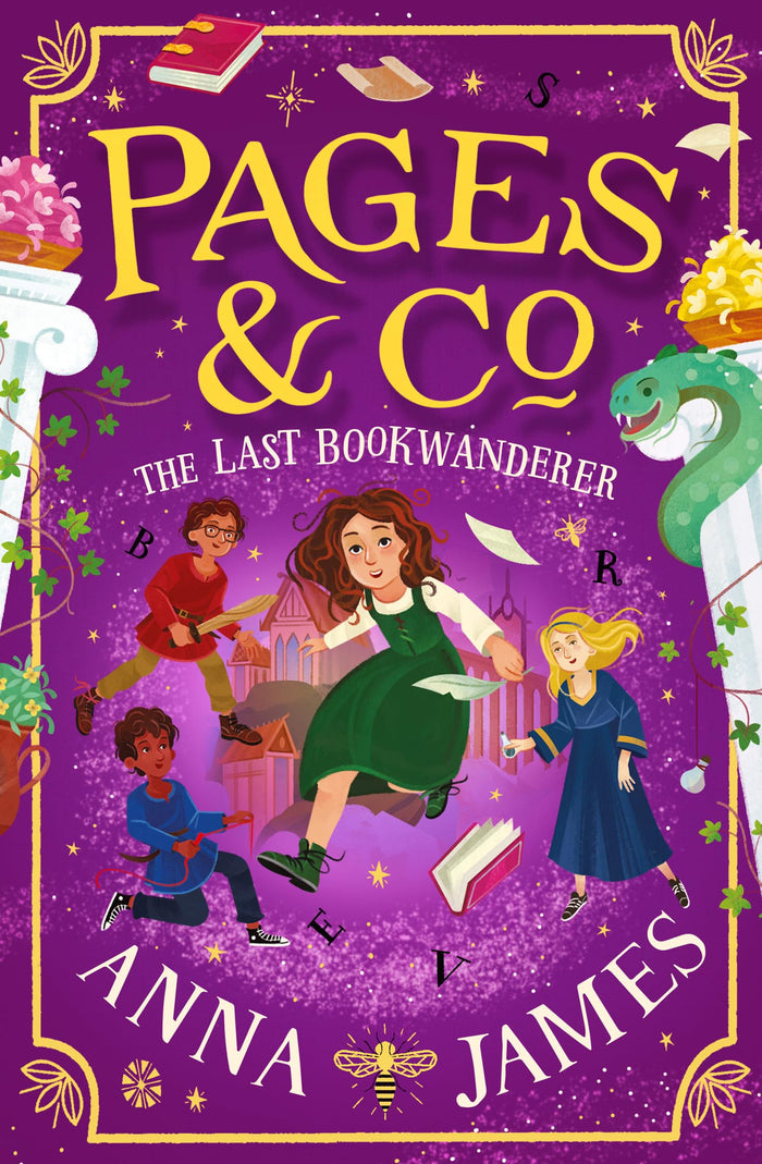 Pages & Co.: The Last Bookwanderer by Anna James - Paperback cover